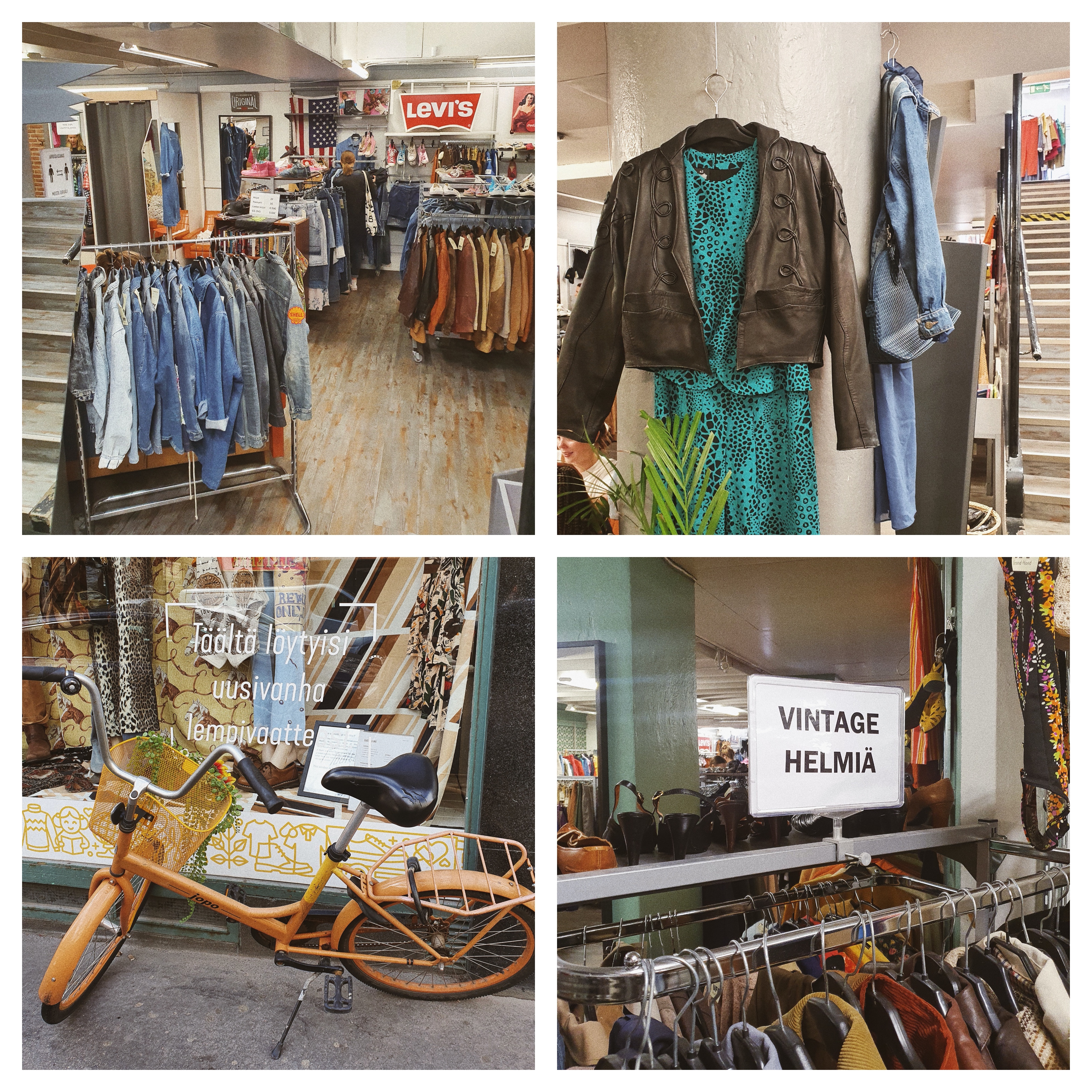 18 x Helsingin paras second hand liike Sara Tickle